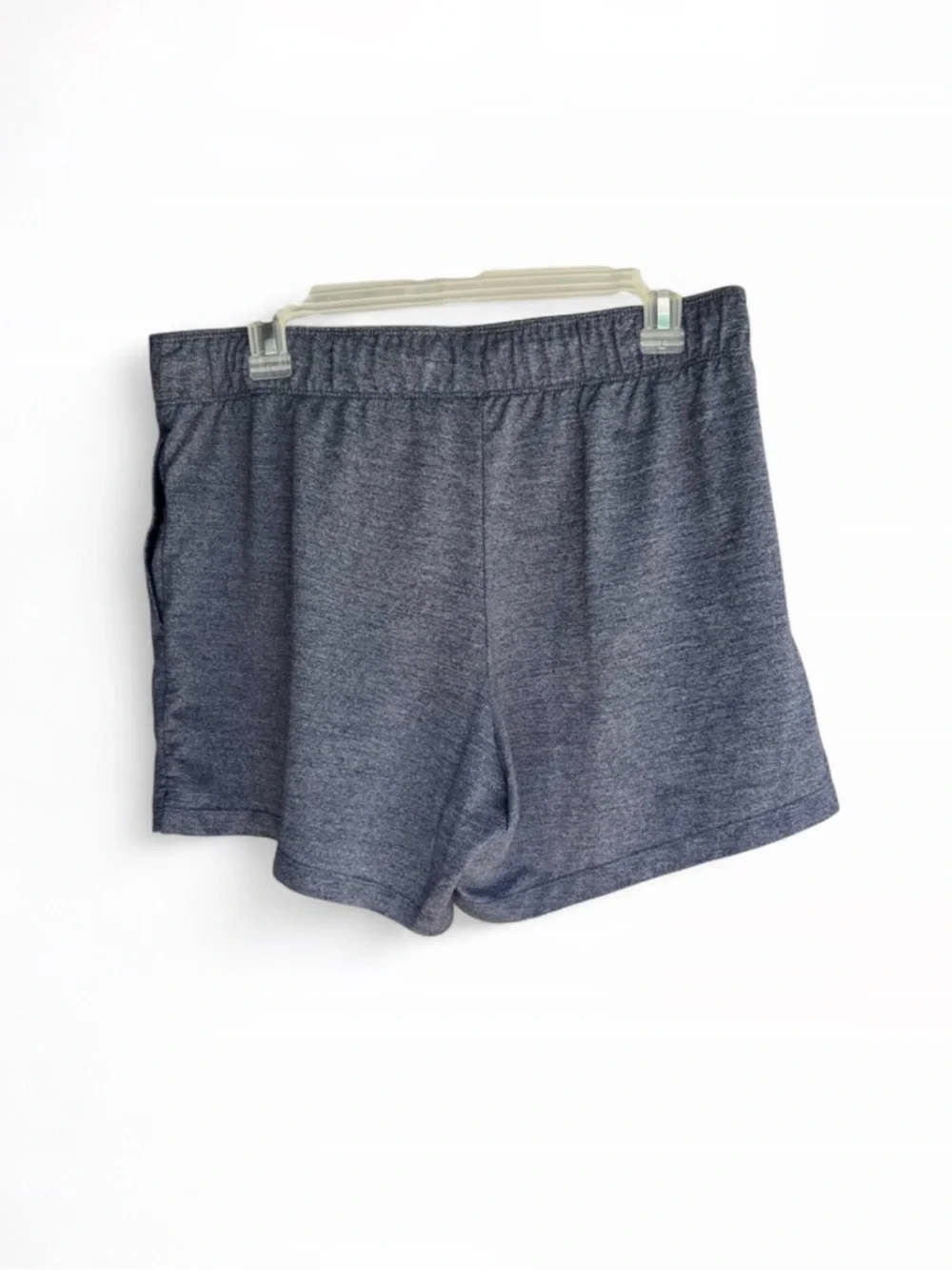 Nike women Black Heathered Dri-FIT Athletic Shorts size large - Picture 2 of 5